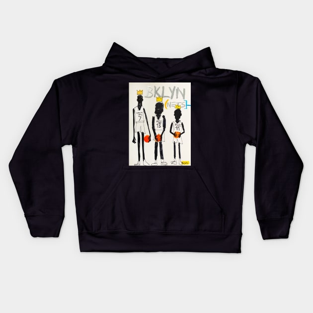 BROOKLYN Kids Hoodie by Basquiat